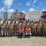 Defesa Civil recebe visita de alunos do Curso de Formação de Soldados do Corpo de Bombeiros