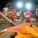 Emlur executa serviços de zeladoria durante o dia e limpeza do bloco Cafuçu à noite