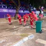 Emlur faz coleta seletiva na Via Folia e garante limpeza com trabalho de 280 agentes