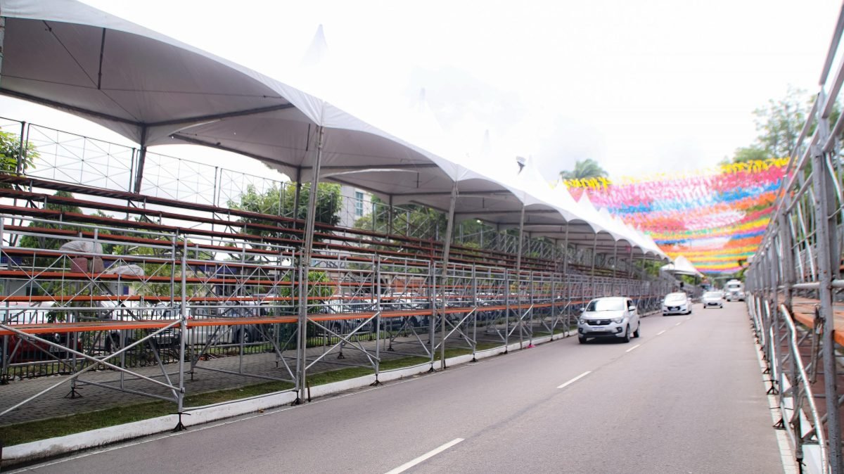 Funjope monta estrutura para receber público do Carnaval Tradição a partir deste sábado