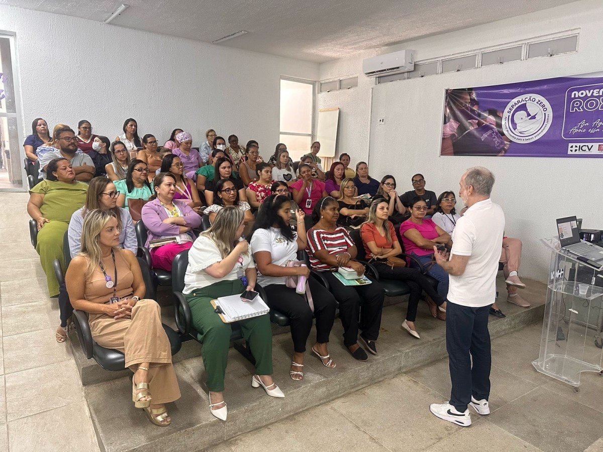 Instituto Cândida Vargas promove capacitação sobre alimentação de prematuros