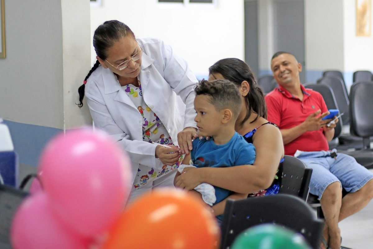 Mais de 2,2 mil pessoas foram imunizadas durante o ‘Dia D’ de vacinação na Capital