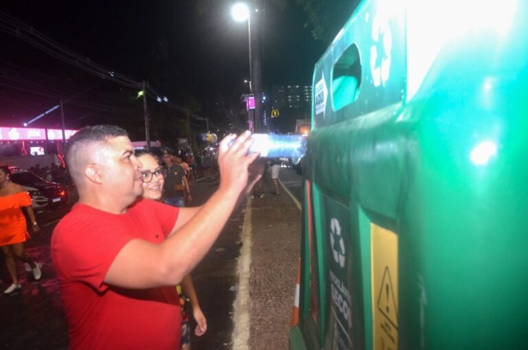Recicla Folia leva ações sustentáveis e conscientização para desfile de bloco
