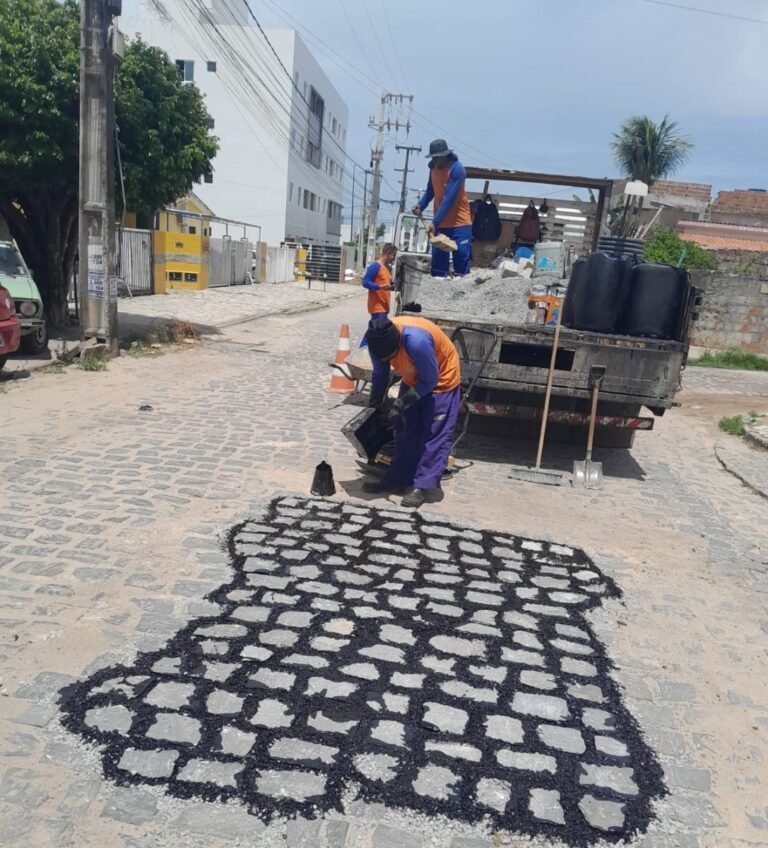 Seinfra segue com programação de serviços de manutenção em 39 bairros