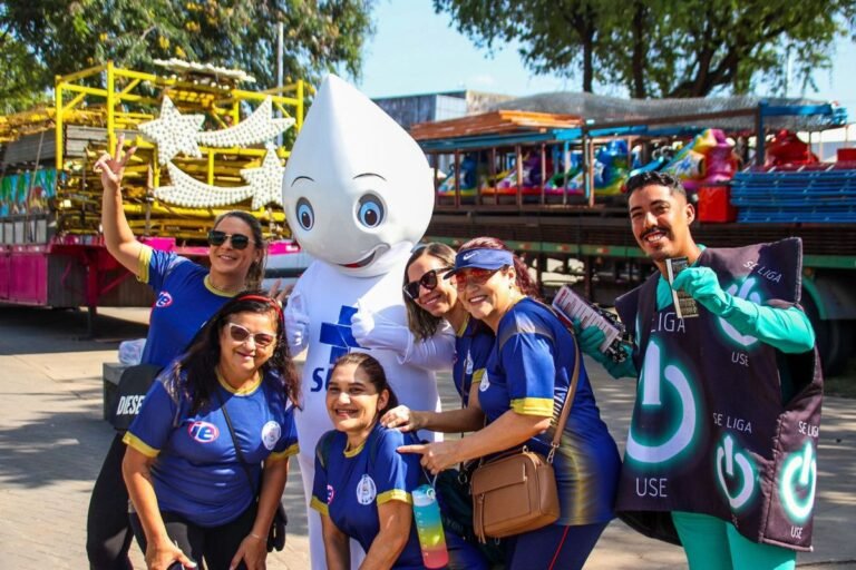 Zé Gotinha marca presença nas Muriçoquinhas e alerta as crianças sobre a importância da prevenção