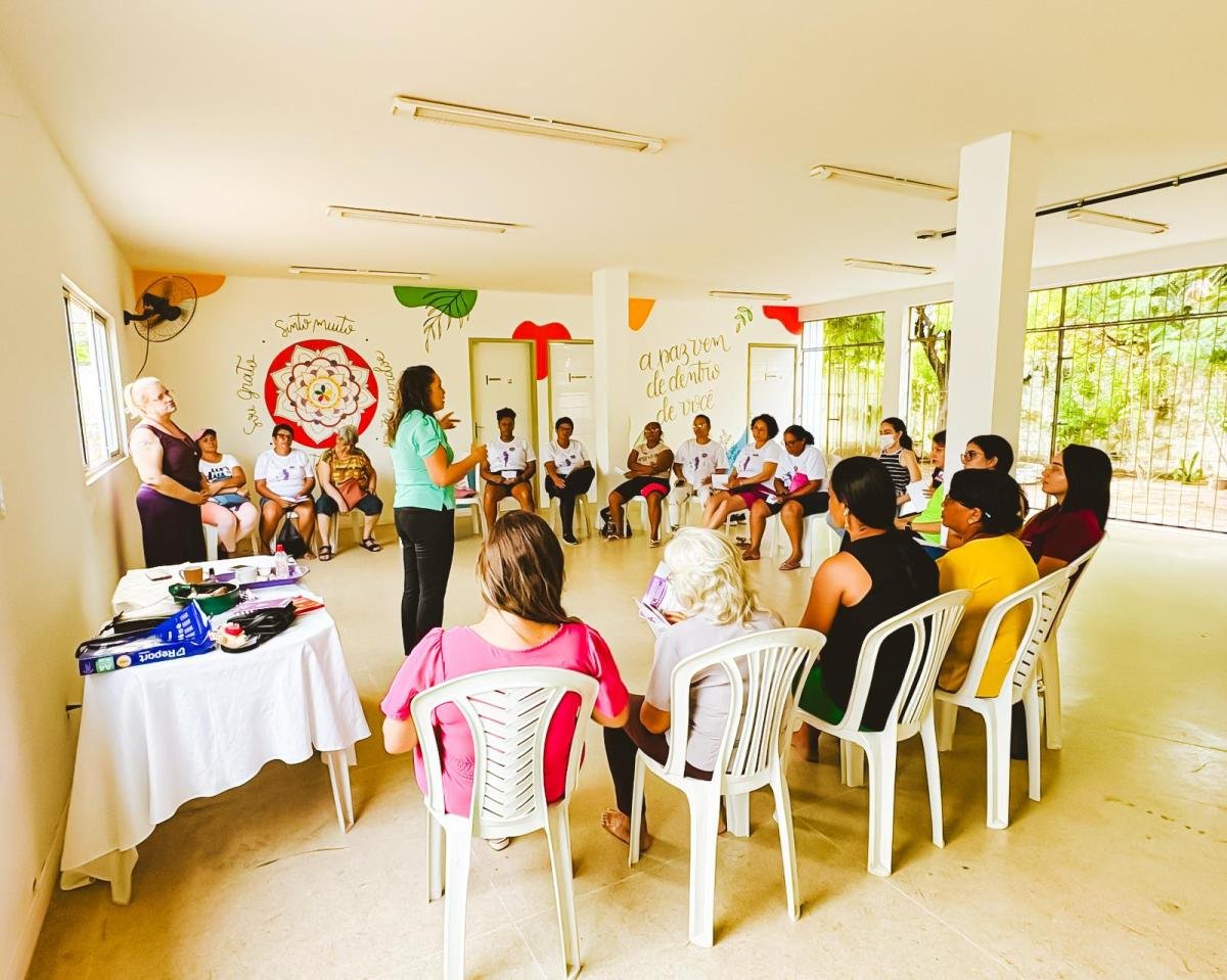Canto da Harmonia encerra programação do mês da mulher com oficina de autocuidado