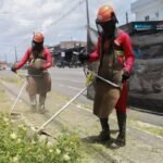 Emlur inicia semana com execução de serviços de zeladoria em 12 bairros