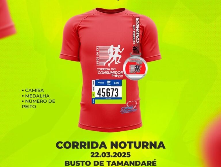 Inscrições para a Corrida Noturna do Consumidor seguem até o dia 18