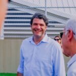 Leo Bezerra destaca função esportiva e cultural do Cemapi ao inspecionar chegada de equipamentos