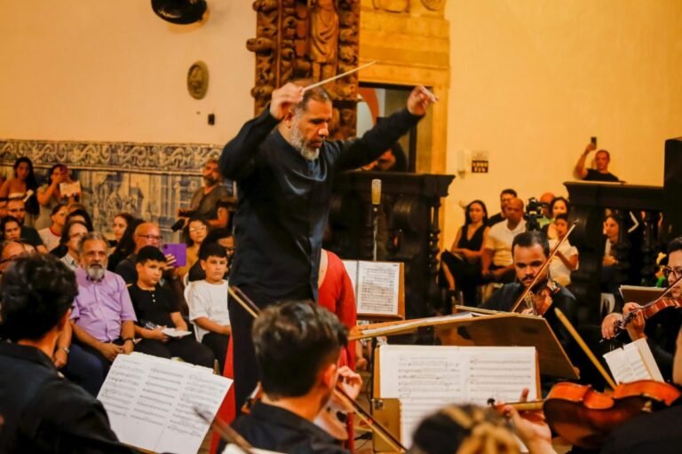 Orquestra Sinfônica realiza primeiro concerto oficial da temporada 2025 no Centro Cultural São Francisco