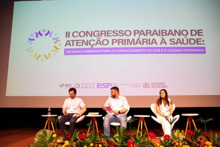 Secretaria de Saúde participa do II Congresso Paraibano de Atenção Primária
