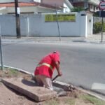 Seinfra executa serviços de manutenção na rede de drenagem, iluminação pública e Operação Tapa-Buraco