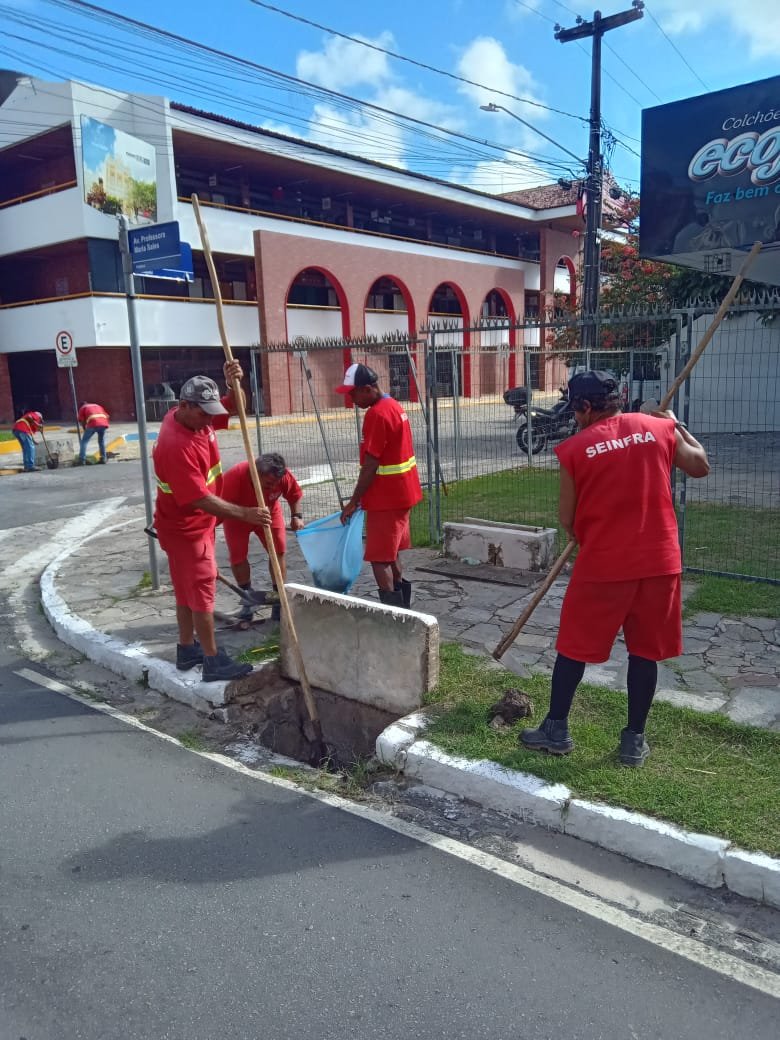 Seinfra leva serviços de manutenção a quase 40 bairros de João Pessoa nesta quinta-feira