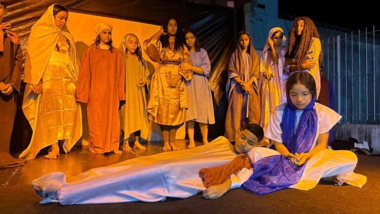 Crianças e adolescentes de residenciais da Prefeitura interpretam espetáculo ‘Jesus habita em mim’
