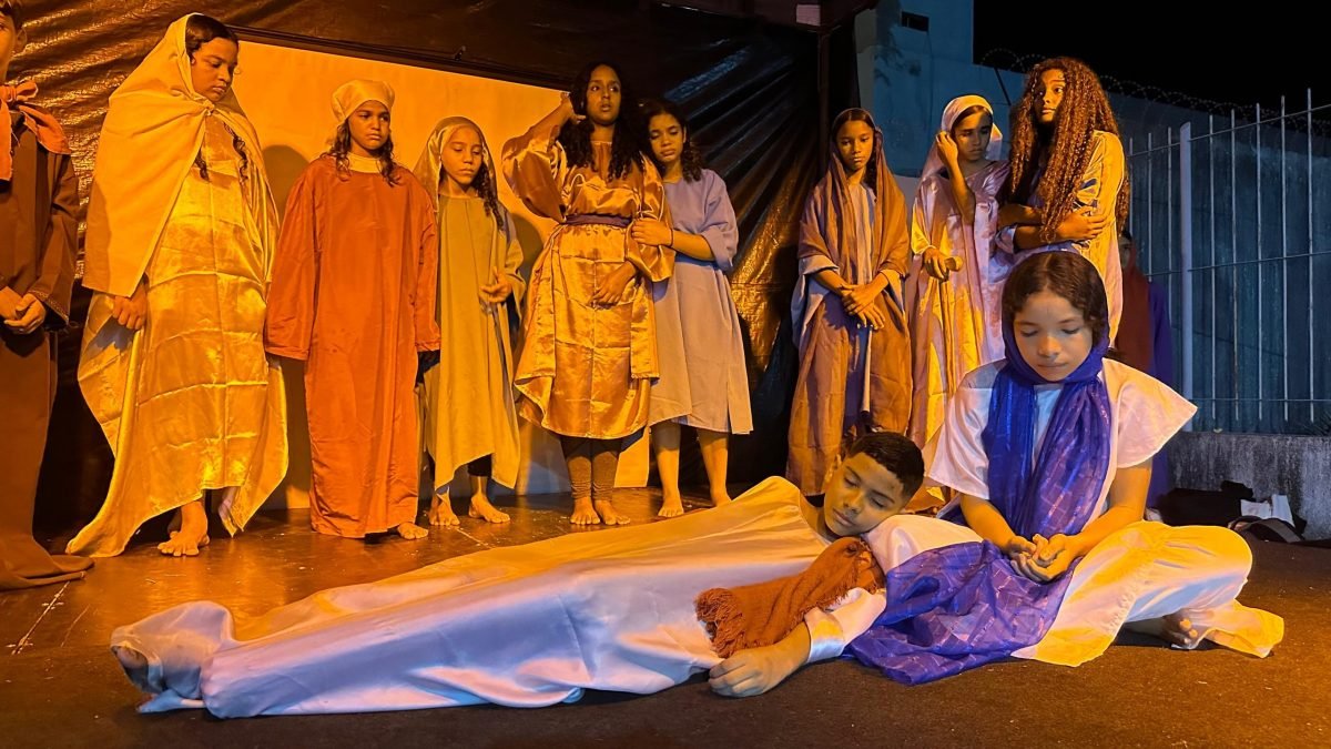 Crianças e adolescentes de residenciais da Prefeitura interpretam espetáculo ‘Jesus habita em mim’
