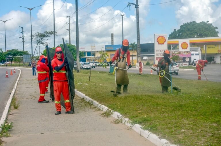 Emlur executa ações de limpeza urbana em mais de 40 bairros de João Pessoa