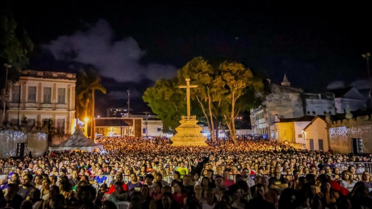 Funjope garante acessibilidade ao público durante espetáculo da Paixão de Cristo