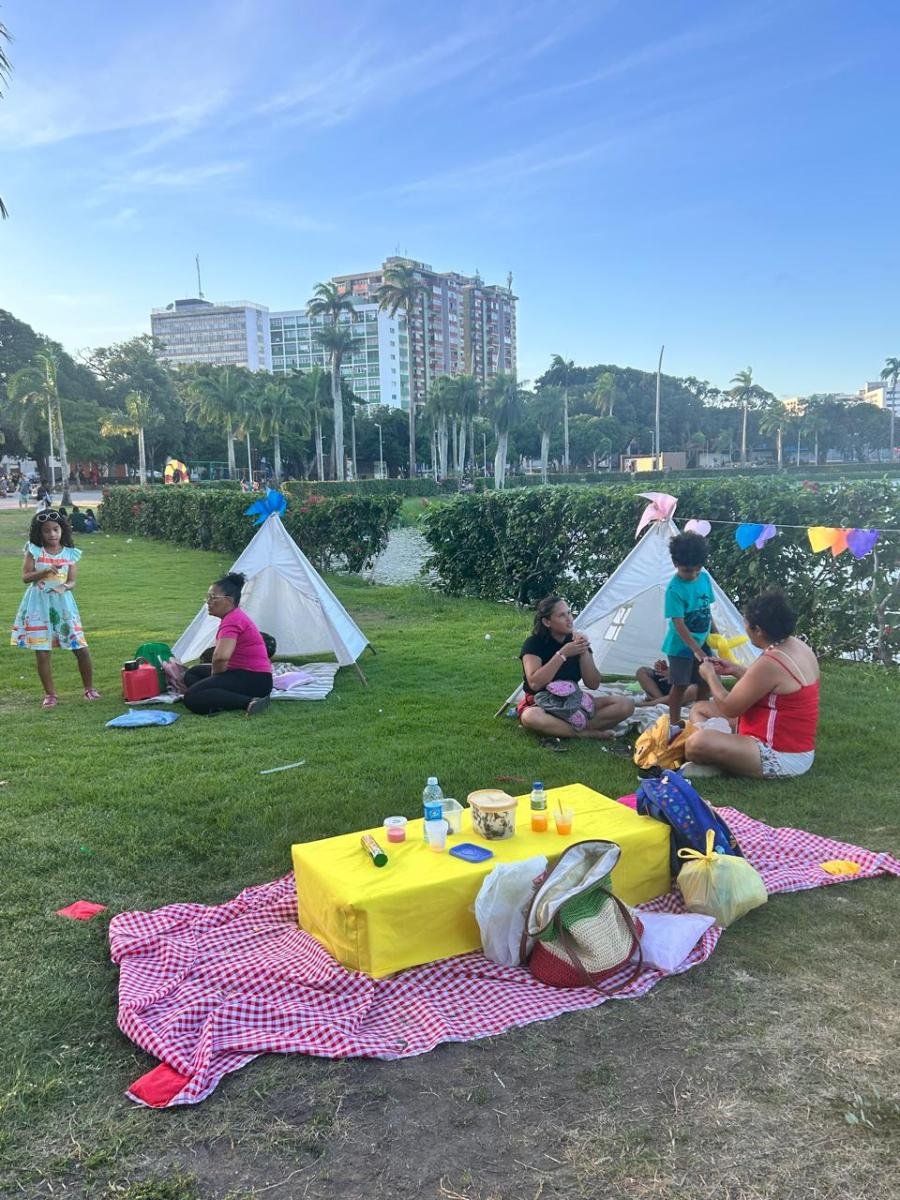 Funjope promove interação de crianças autistas com Piquenique inclusivo