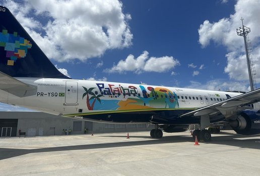 Ponto turístico de João Pessoa é destaque em aviões da Azul Linhas Aéreas