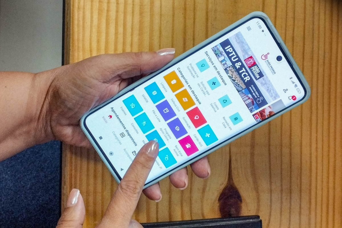 População pode solicitar serviços públicos sem sair de casa pelo App ‘João Pessoa na Palma da Mão’