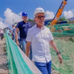 Prefeito Cícero Lucena inspeciona obras do Parque Socioambiental do Roger e do Complexo Beira Rio