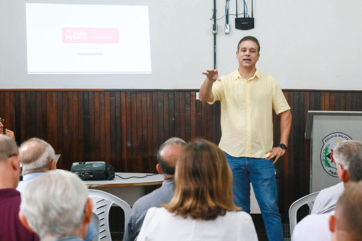 Prefeitura de João Pessoa apresenta programa Viva o Centro para comerciantes e destaca isenções fiscais