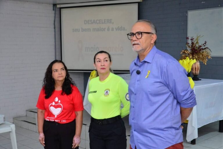 Servidores da Semob-JP recebem orientações sobre a importância da doação de sangue