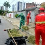 Treze bairros recebem serviços de roçagem e capinação executados pela Emlur