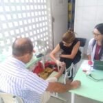 USF Saúde e Vida Integrada promove ação para exame de pés de pacientes com diabetes