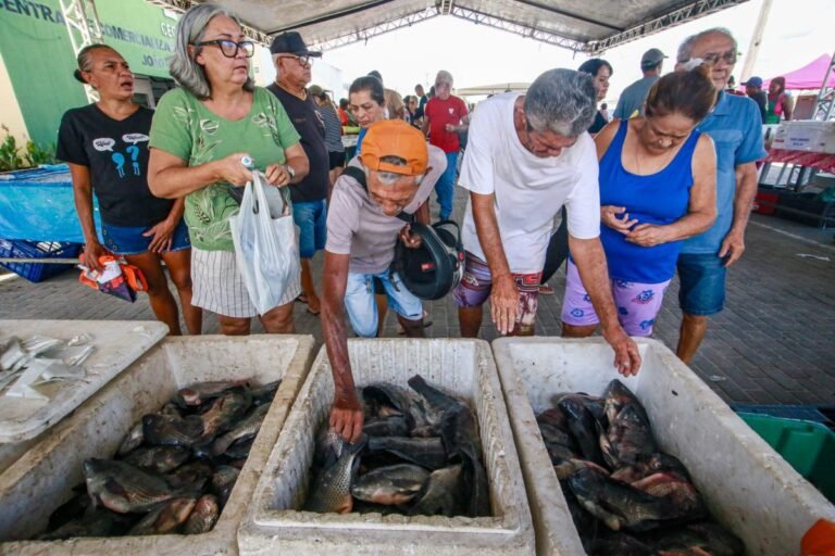 Venda de tilápia e outros frutos do mar movimentam Semana do Pescado