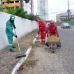 Emlur executa serviços de limpeza e conservação em 14 bairros de João Pessoa