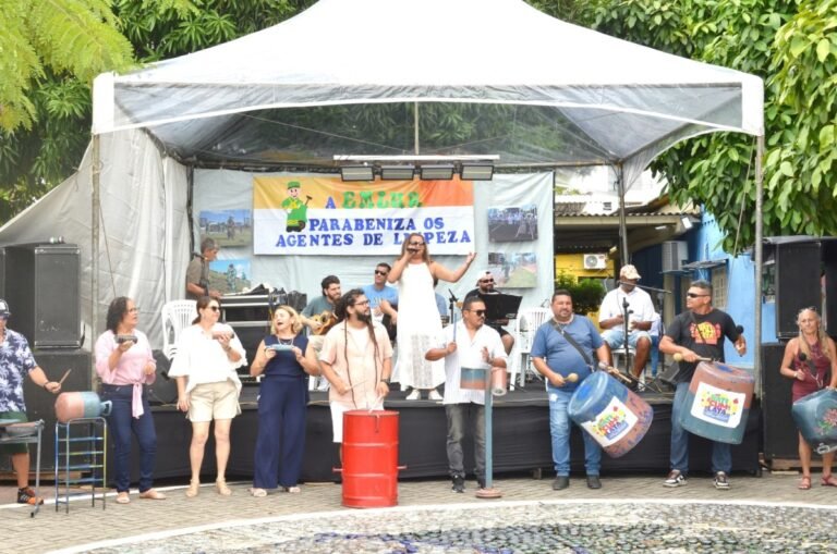 Emlur realiza festa pelo Dia do Agente de Limpeza em homenagem aos profissionais