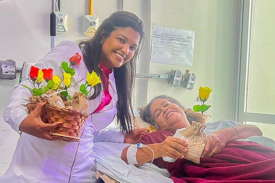 Hospital Geral e do Câncer realiza momento em homenagem as mães