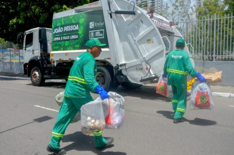 João Pessoa ocupa 1ª posição no Ranking de Competitividade dos Municípios na coleta de resíduos