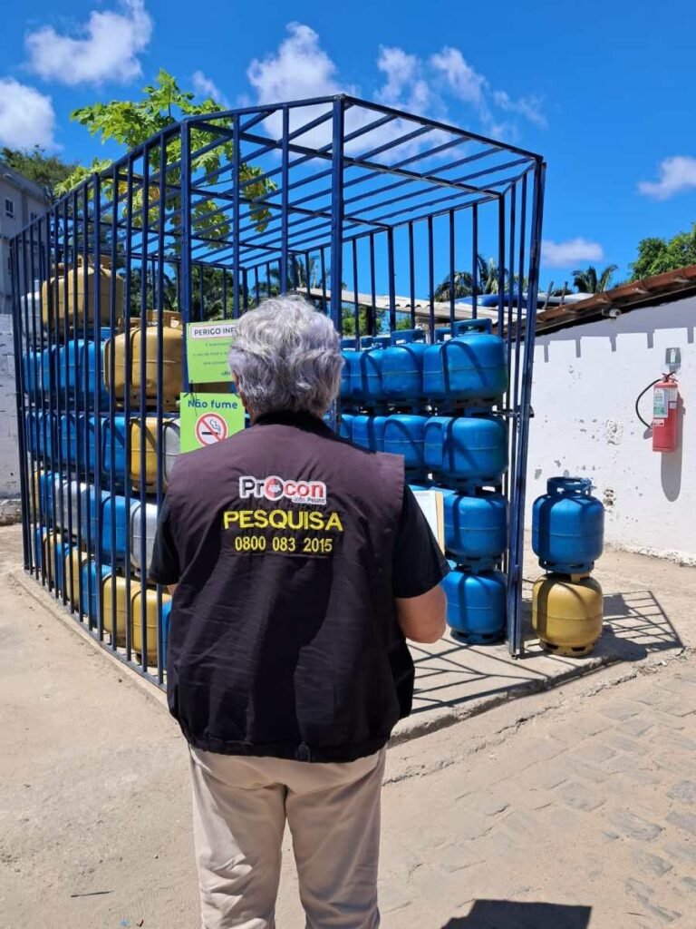 Menor preço do botijão de 13 quilos do gás de cozinha cai R$ 5,00 e está sendo praticado a R$ 84,99