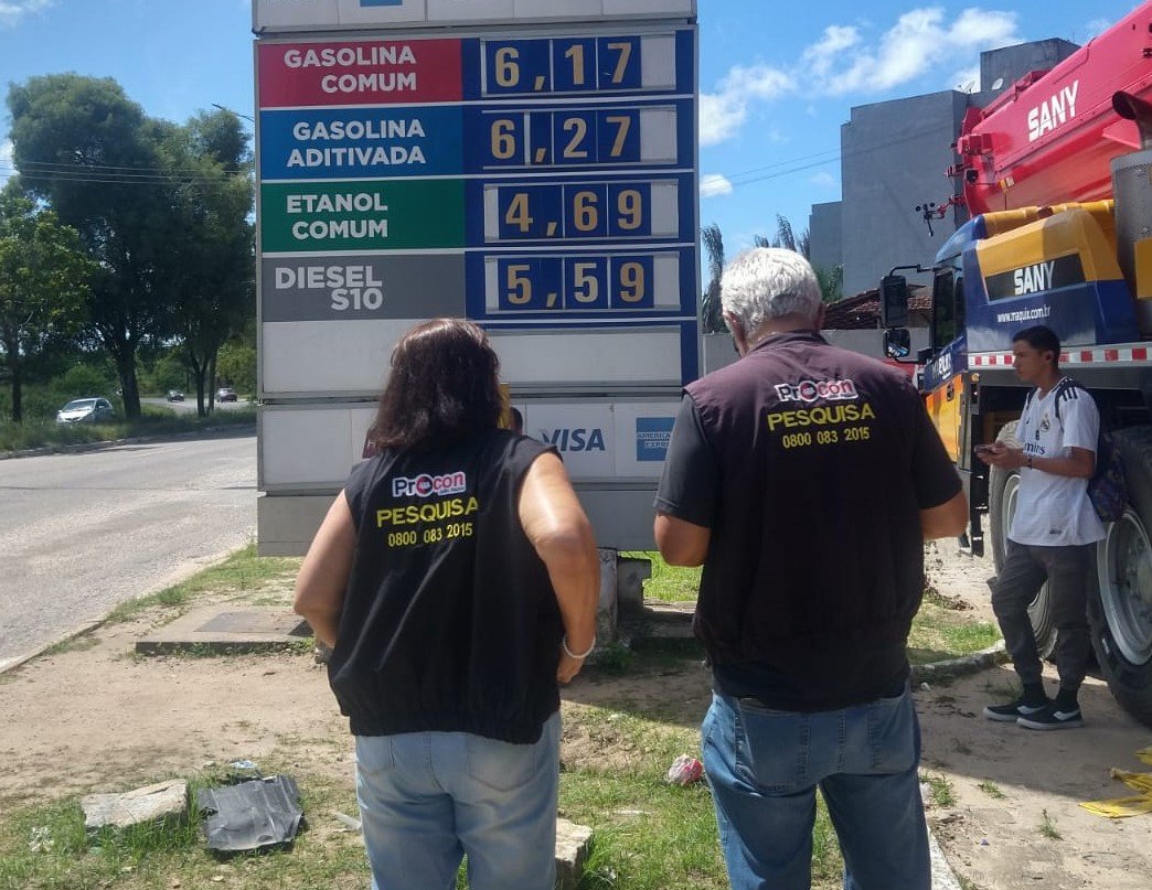 Pesquisa do Procon-JP registra redução no preço do diesel S10 em 40 postos e menor valor cai para R$ 5,59