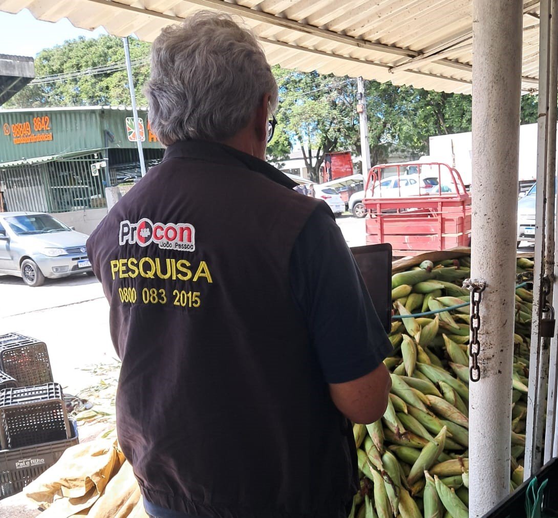 Procon-JP realiza pesquisa para milho in natura e diferença no preço de 52 espigas chega a R$ 15