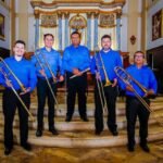 Quarteto de Trombones da Banda 5 de Agosto se apresenta no Projeto Sol Maior, nesta sexta
