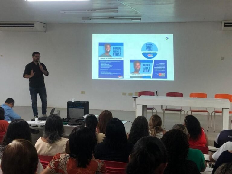 Secretaria de Saúde qualifica agentes comunitários para promoção do cuidado integral da população masculina