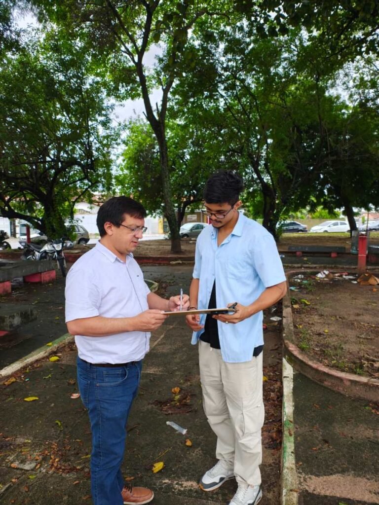 Secretaria de Zeladoria executa levantamento para execução de melhorias em praças e parques de João Pessoa