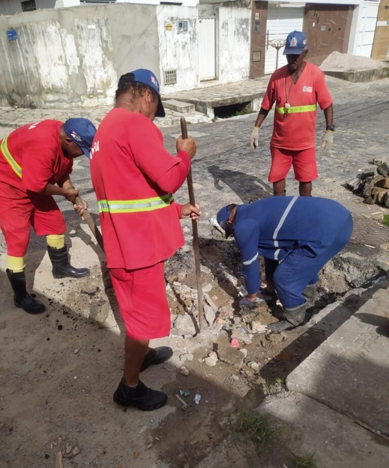 Seinfra dá continuidade aos serviços de manutenção nesta quinta-feira