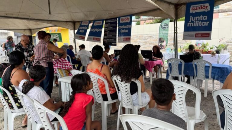 Caravana do Cuidar realiza mais de 300 atendimentos com moradores do bairro Cuiá