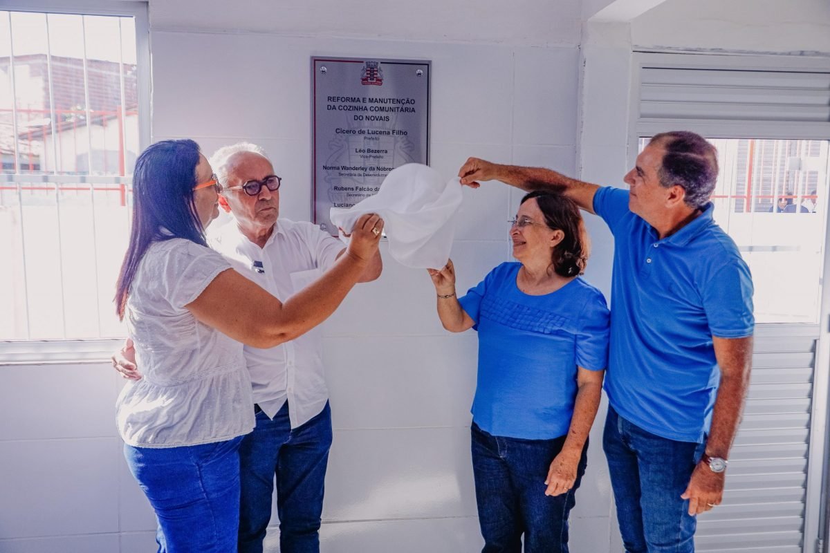 Cícero Lucena entrega nova Cozinha Comunitária do Bairro dos Novais e destaca avanço na segurança alimentar em João Pessoa