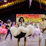 Juninas do grupo B fazem espetáculo de beleza na terceira noite do Festival de Quadrilhas