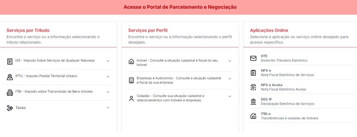 Novo sistema tributário e Portal do Contribuinte já estão funcionando com mais praticidade e segurança