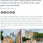 Prefeitura de João Pessoa ganha 3º lugar em prêmio sobre economia criativa