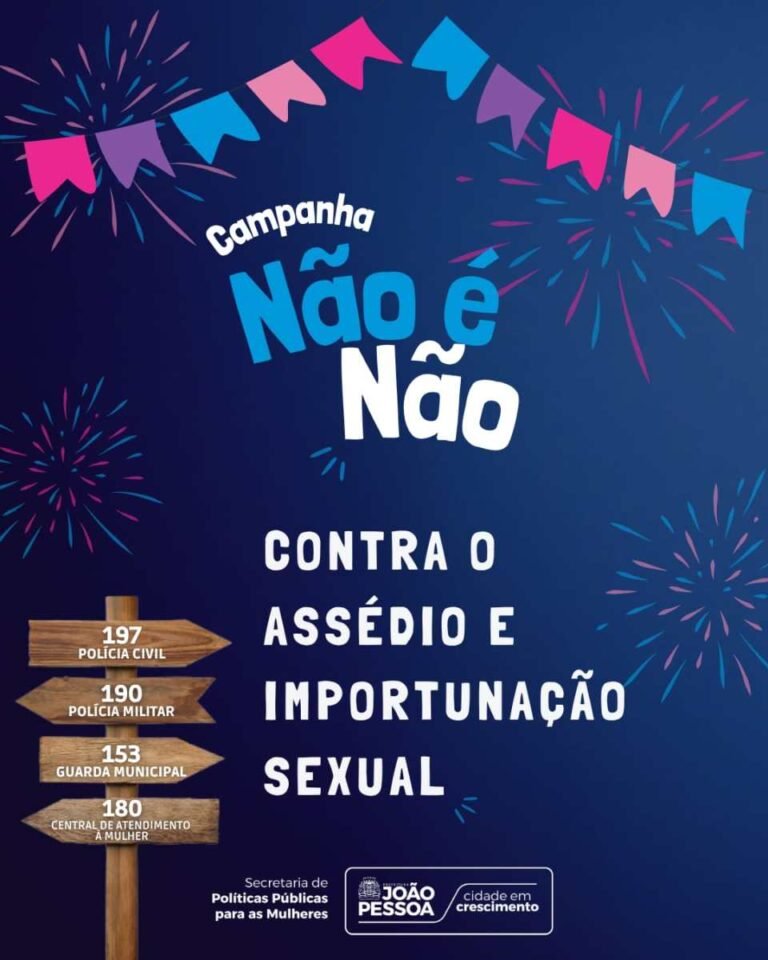 Prefeitura lança campanha ‘Não é Não’ contra assédio e importunação sexual