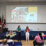 Professoras da pré-escola participam de formação sobre leitura e escrita na Educação Infantil