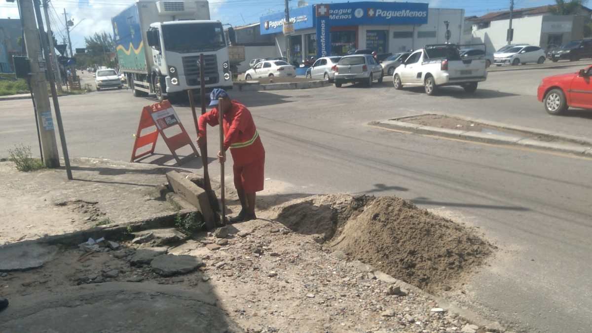Seinfra executa serviços de manutenção em 35 bairros nesta quinta-feira