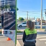 Semob-JP realiza ações durante toda a semana e destaca orientação sobre travessia segura na faixa de pedestre